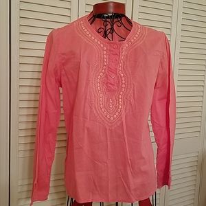 ERIKA BLOUSE TOP SMALL 100% COTTON